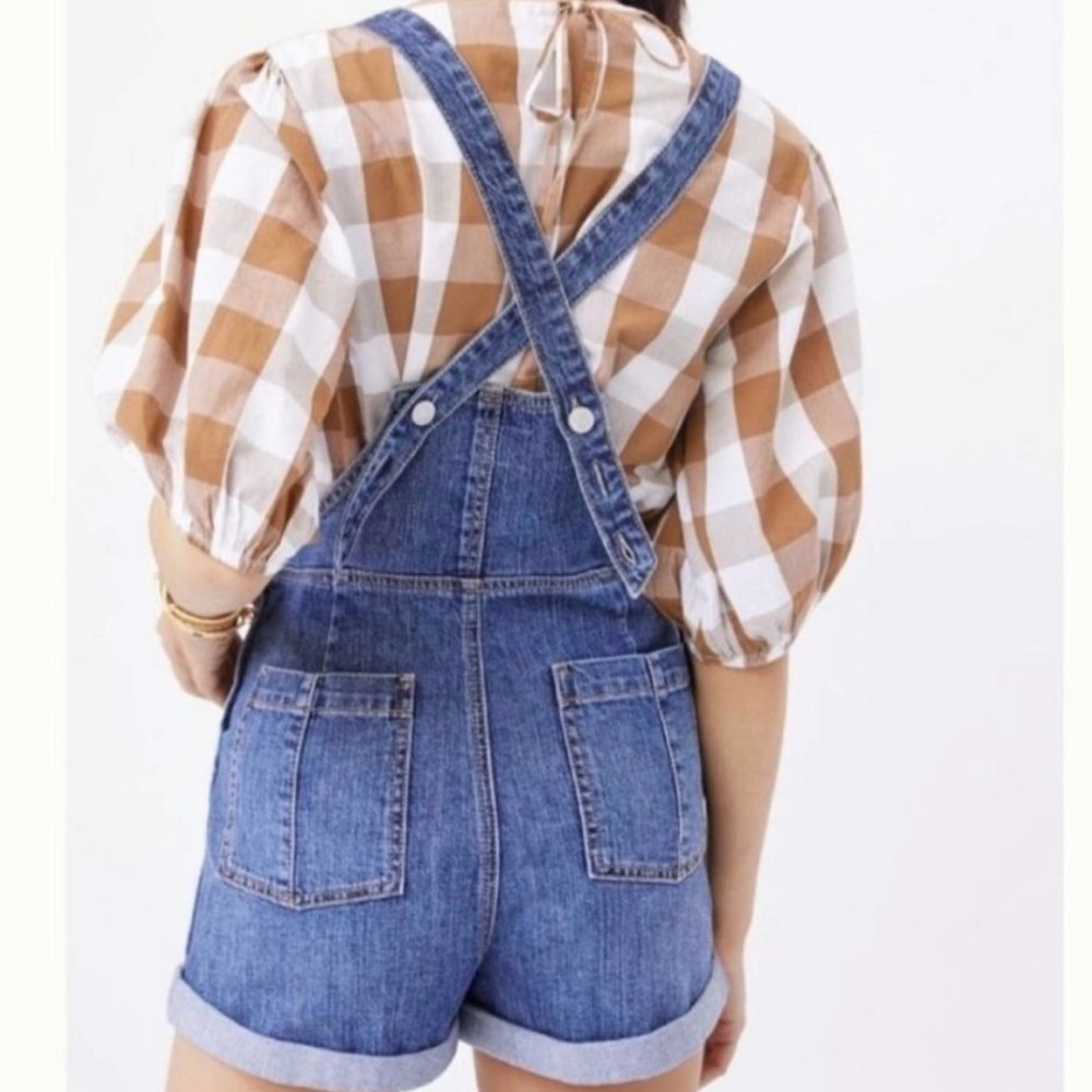 Anthropologie Pilcro Slouchy Overall Shorts.  Size
26” - Picture 2 of 7